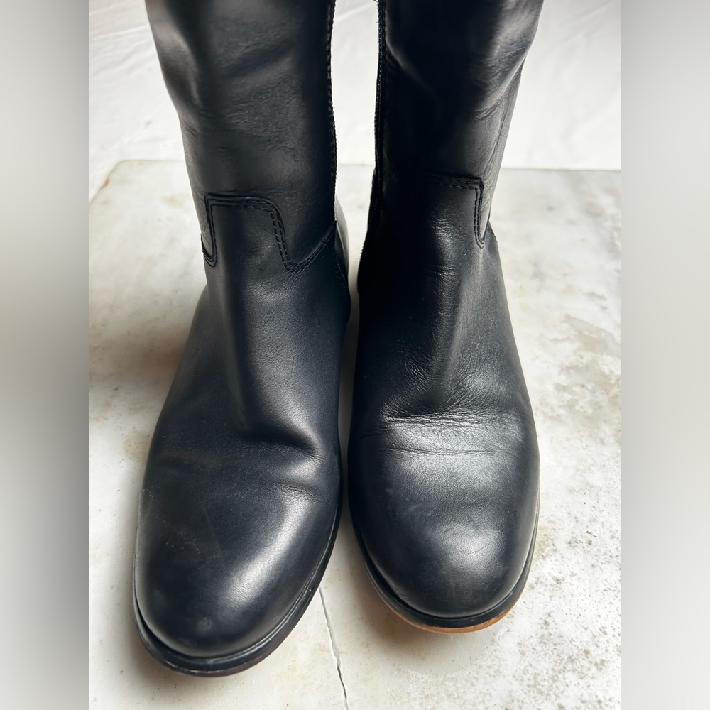 Corso Como Black Leather Boots - Picture 8 of 12
